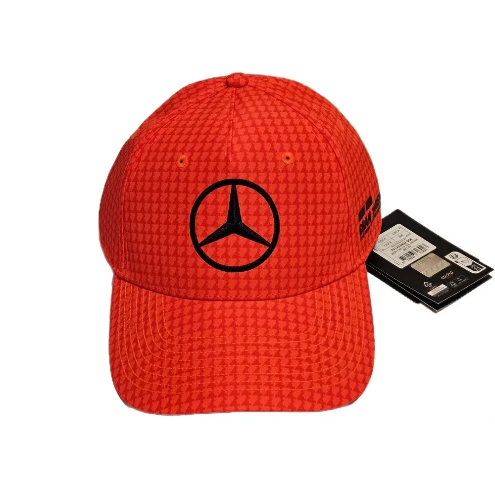Mercedes AMG F1 Neon Pink Hat Lewis Hamilton Gran Turismo Monster OSFM NWT